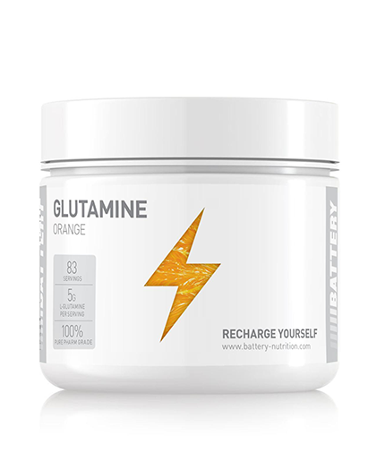 Glutamine Flavored - 0.500  kg  BATTERY - Nutra Best Bulgaria