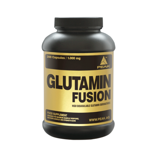 Glutamine Fusion 200 капсули  PEAK - Nutra Best Bulgaria
