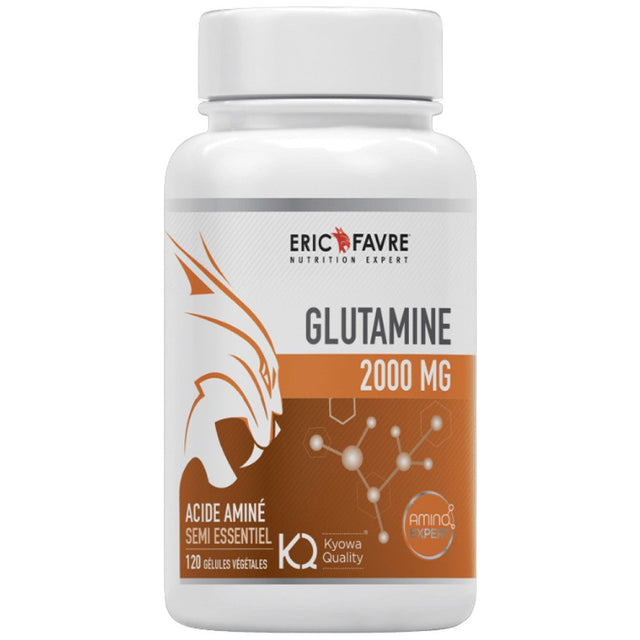 Glutamine Kyowa® 2000 mg - 120 капсули  Eric Favre - Nutra Best Bulgaria