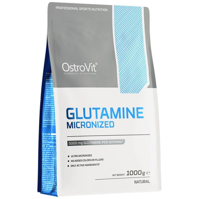 Glutamine Powder - 1000 грама  OstroVit - Nutra Best Bulgaria