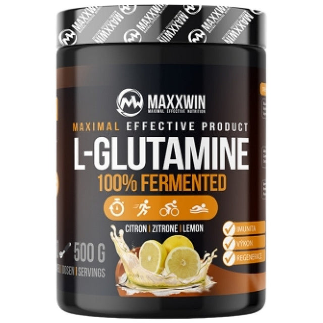 Glutamine Powder / Fermented - 500 грама  MAXXWIN - Nutra Best Bulgaria