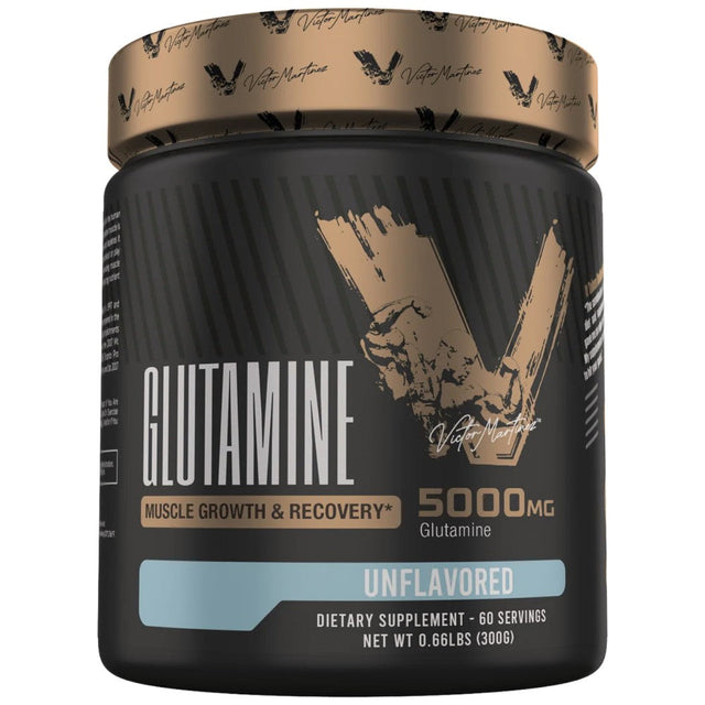 Glutamine Powder | Unflavored 300 грама  Victor Martinez Signature Series - Nutra Best Bulgaria