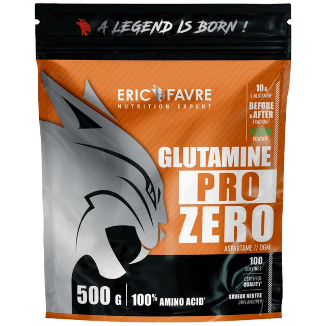 Glutamine Pro Zero | 100% Pure - 500 грама  Eric Favre - Nutra Best Bulgaria