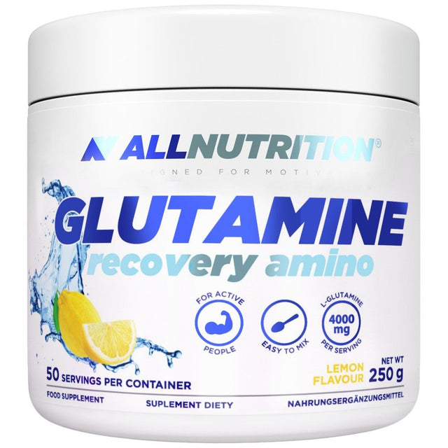 Glutamine Recovery Amino - 250 грама  AllNutrition - Nutra Best Bulgaria