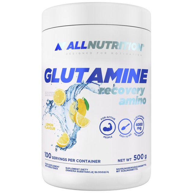 Glutamine Recovery Amino - 500 грама  AllNutrition - Nutra Best Bulgaria