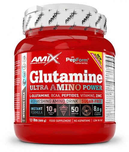 Glutamine Ultra Amino Power 0.500 kg  AMIX - Nutra Best Bulgaria