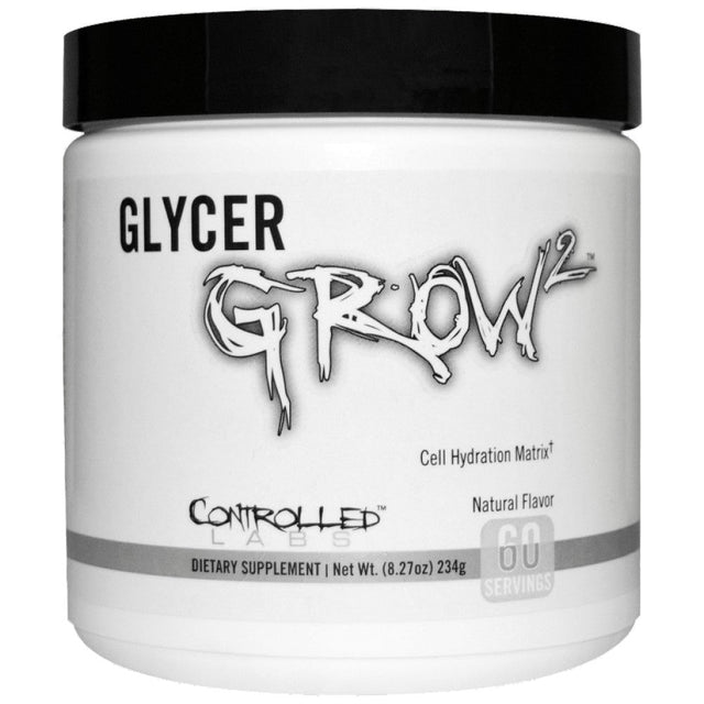 GlycerGrow NEW! - 234 грама  Controlled Labs - Nutra Best Bulgaria