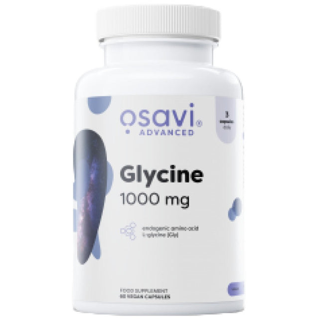 Glycine 1000 mg - 60 капсули  Osavi - Nutra Best Bulgaria