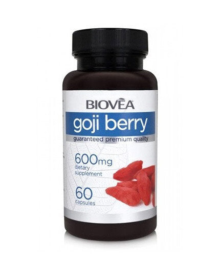 Goji Berry 600 mg / 60 Caps  Biovea - Nutra Best Bulgaria