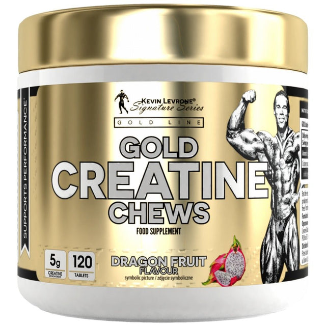 Gold Creatine Chews | Creatine Monohydrate - 120 Дъвчащи таблетки  Kevin Levrone - Nutra Best Bulgaria