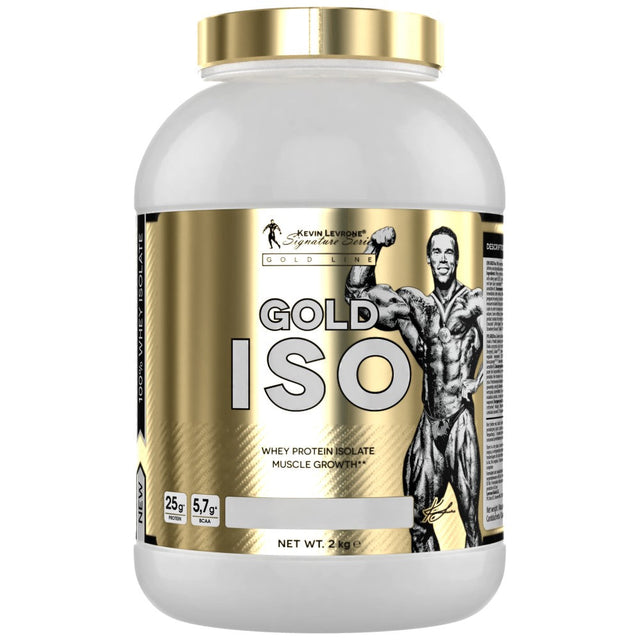 Gold Iso Whey | Whey Protein Isolate - 2000 грама  Kevin Levrone - Nutra Best Bulgaria