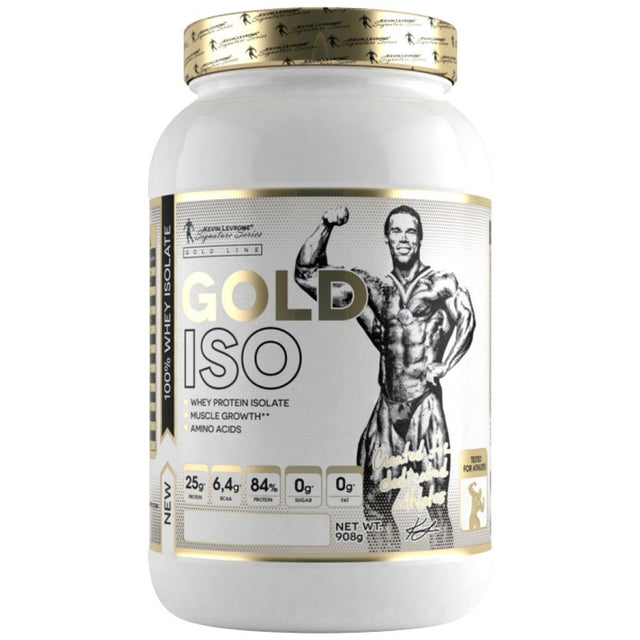 Gold Iso Whey | Whey Protein Isolate - 908 грама  Kevin Levrone - Nutra Best Bulgaria