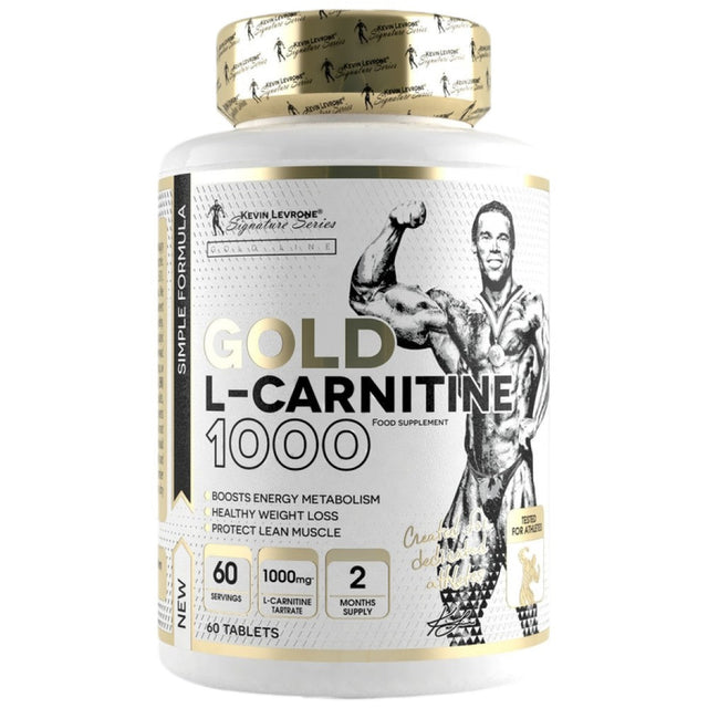 Gold Line / L-Carnitine 1000 - 60 Таблетки  Kevin Levrone - Nutra Best Bulgaria
