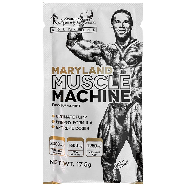 Gold Line / Maryland Muscle Machine / Pre-Workout Sample - 17.5 грама  Kevin Levrone - Nutra Best Bulgaria