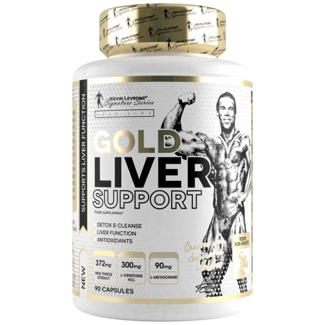 Gold Liver Support | Detox & Cleanse - 90 капсули  Kevin Levrone - Nutra Best Bulgaria