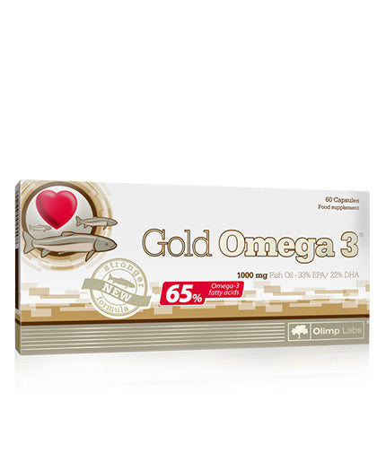 Gold Omega 3 65% / 60 Caps.  OLIMP - Nutra Best Bulgaria