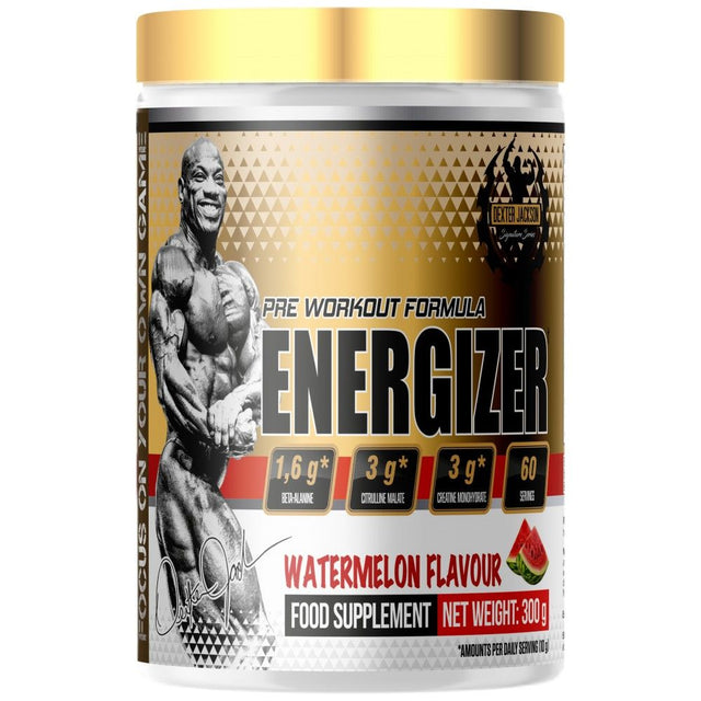 Gold Series | Energizer Pre-Workout Formula - 300 грама  Dexter Jackson Signature Series - Nutra Best Bulgaria