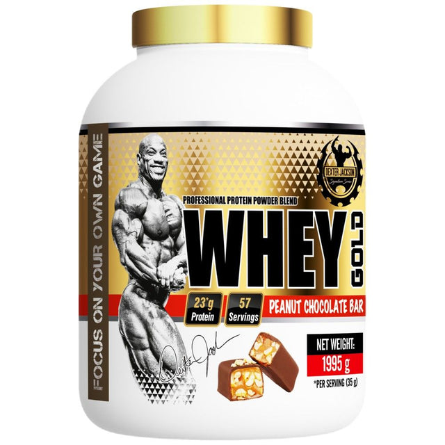 Gold Series | Gold Whey Protein Blend - 1995 грама  Dexter Jackson Signature Series - Nutra Best Bulgaria