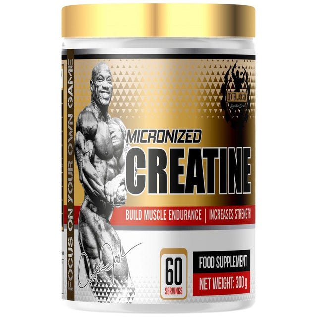 Gold Series | Micronized Creatine - 300 грама  Dexter Jackson Signature Series - Nutra Best Bulgaria