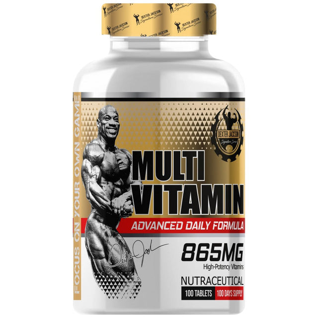 Gold Series | Multi Vitamin Advanced Daily Formula - 100 Таблетки  Dexter Jackson Signature Series - Nutra Best Bulgaria
