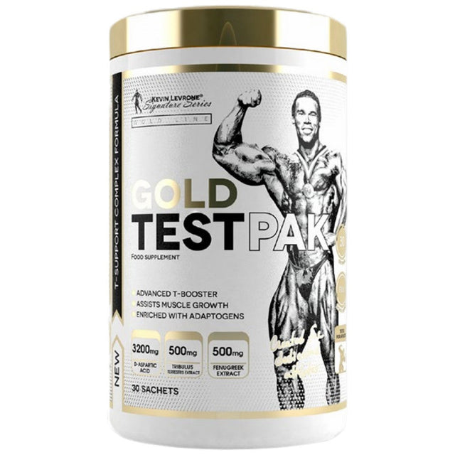 Gold Test Pak | with DAA, Fenugreek & Tribulus - 30 Пакета  Kevin Levrone - Nutra Best Bulgaria