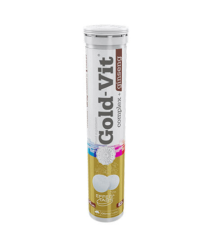 Gold Vit Complex + Ginseng / 20 Effervescent Tabs - 0  Olimp - Nutra Best Bulgaria