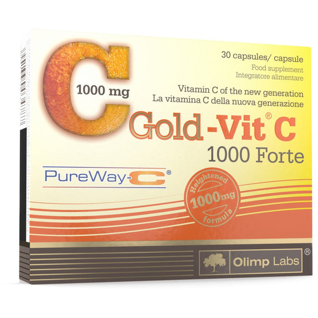 Gold Vit C 1000 Forte - 30 капсули - Nutra Best Bulgaria