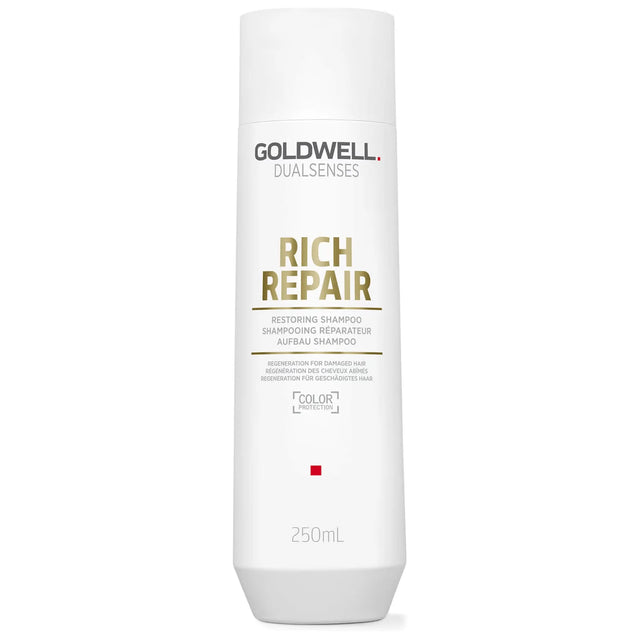Goldwell - Dualsenses Rich Repair Cream Shampoo For Dry And Stressed Hair ( Dry and Brittle Hair ) - 250ml - Feel You