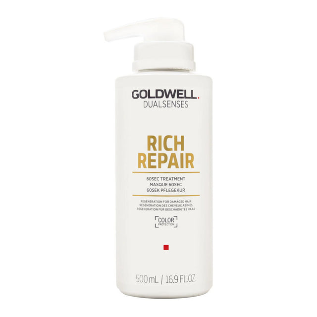 Goldwell - Mask for Dry and Damaged Hair Dualsenses Rich Repair (60Sec Treatment) - 500ml  Goldwell - Nutra Best Bulgaria