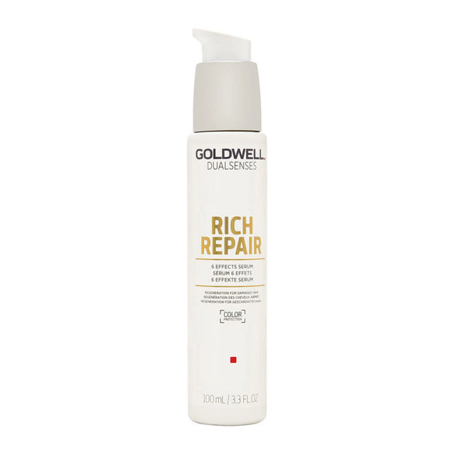 Goldwell - Serum for Dry and Damaged Hair Dualsenses Rich Repair (6 Effects Serum) 100 ml - 100ml - Feel You