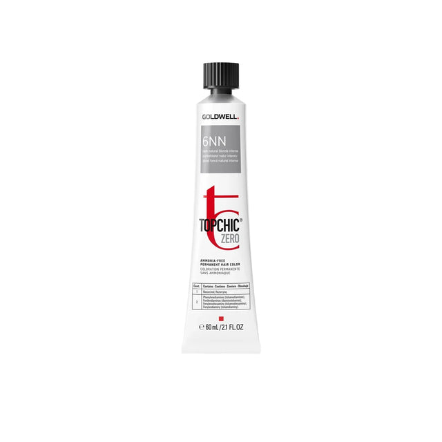 Goldwell, TopChic Zero, Permanent Hair Dye, 6NN Dark Natural Blonde, 60 ml  Goldwell - Nutra Best Bulgaria