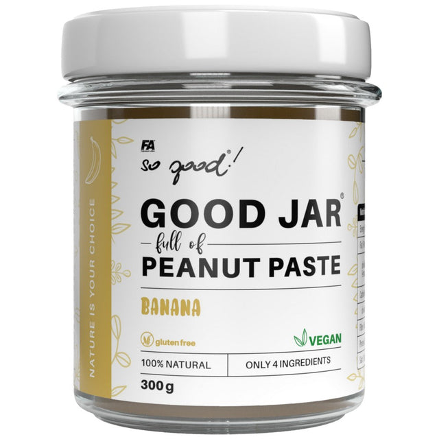 Good Jar / Full of Peanut Paste / Different Flavors 300 грама  FA Nutrition - Nutra Best Bulgaria