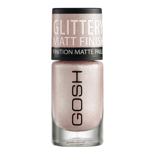 Gosh, Glittery, Matt Finish, Nail Polish, 06, Soft Pink, 8 ml  Gosh - Nutra Best Bulgaria