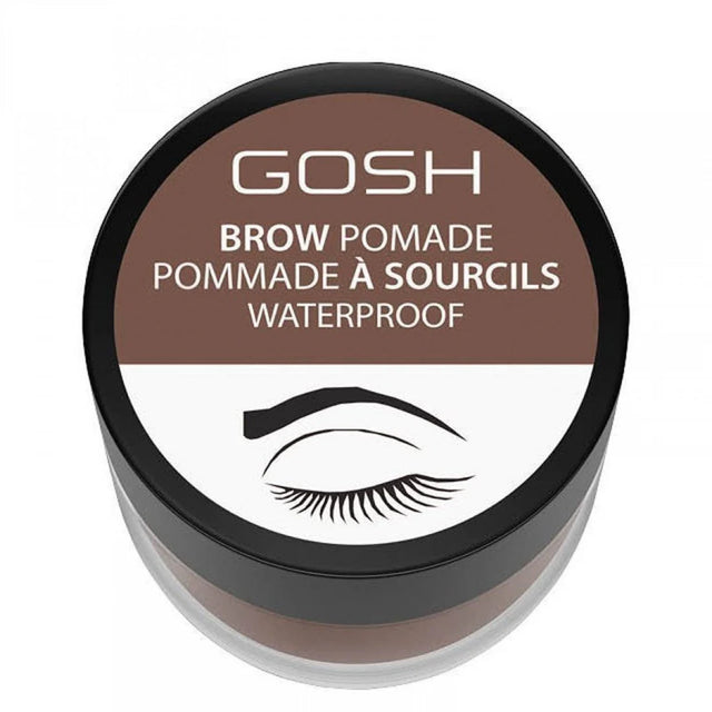 Gosh, Gosh, Waterproof, Eyebrow Pomade, 001, Brown, 4 ml  Gosh - Nutra Best Bulgaria