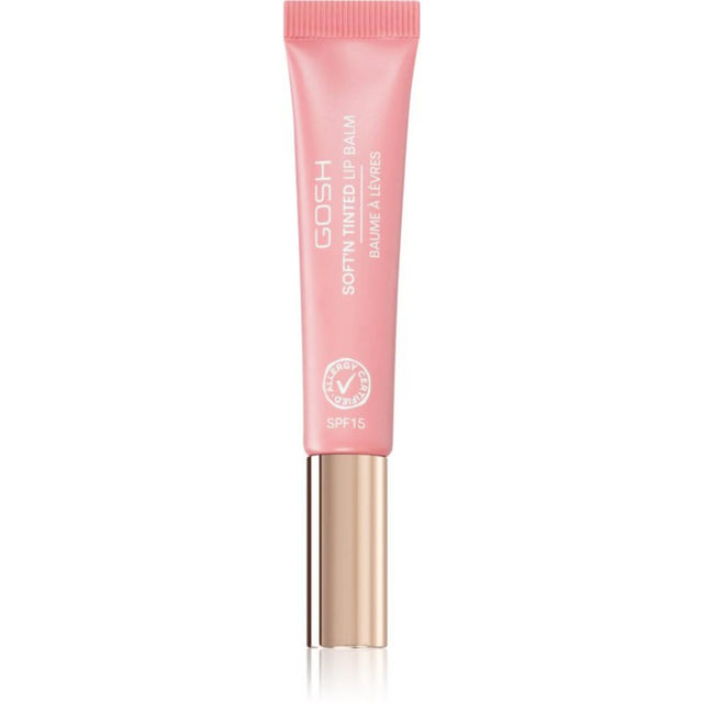 Gosh, Soft'n Clear, Vegan, Moisturized, Lip Balm, 001, Nude, SPF 15, 8 ml  Gosh - Nutra Best Bulgaria