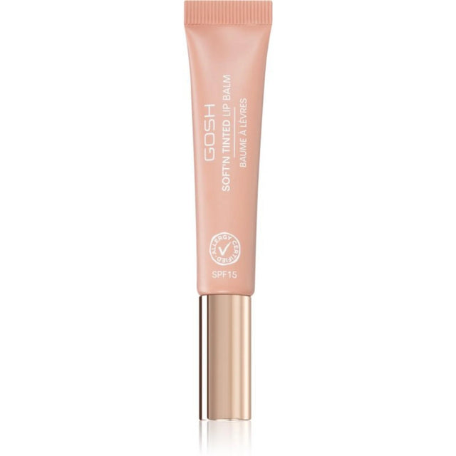 Gosh, Soft'n Tinted, Lip Balm, 002, Nougat, SPF 15, 8 ml  Gosh - Nutra Best Bulgaria