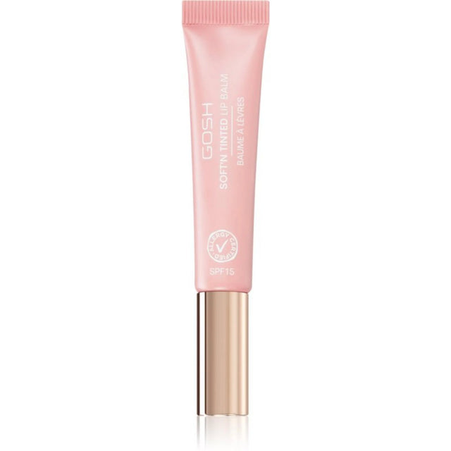 Gosh, Soft'n Tinted, Vegan, Moisturizing, Lip Balm, 003, Rose, SPF 15, 8 ml  Gosh - Nutra Best Bulgaria