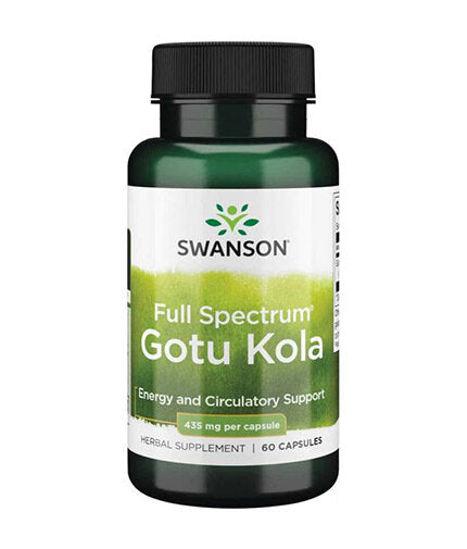 Gotu Kola 435 mg - 60 капсули  Swanson - Nutra Best Bulgaria