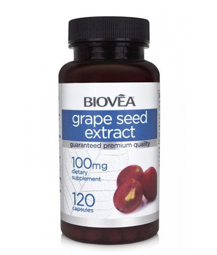 Grape Seed Extract 100 mg / 120 Caps  Biovea - Nutra Best Bulgaria