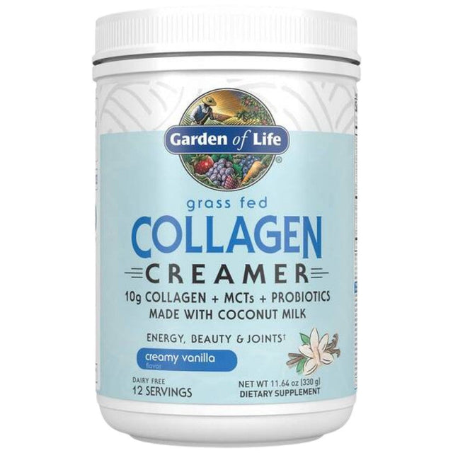 Grass Fed Collagen Creamer - 330 грама  Garden Of Life - Nutra Best Bulgaria
