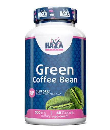 Green Coffee Bean Extract 500mg / 60 Caps.  Haya Labs - Nutra Best Bulgaria