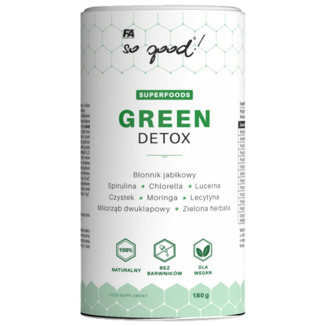 Green Detox / So Good Superfoods 180 грама  FA Nutrition - Nutra Best Bulgaria