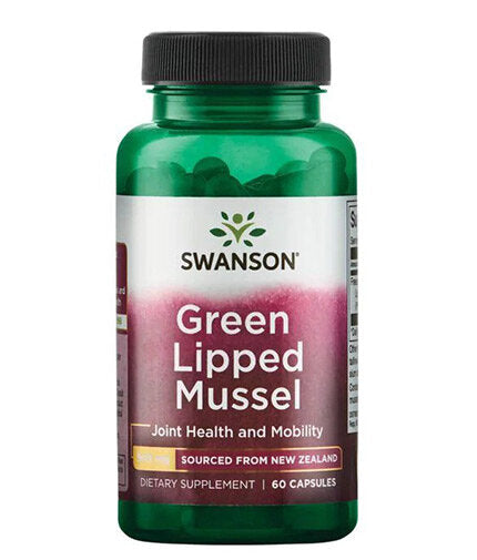 Green Lipped Mussel 500 mg / 60 Caps - 0  Swanson - Nutra Best Bulgaria