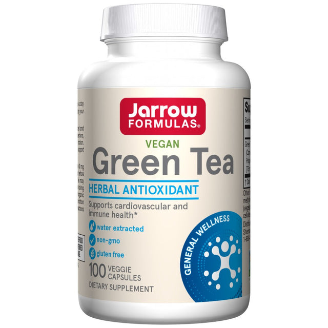 Green Tea 500 mg - 100 капсули  Jarrow Formulas - Nutra Best Bulgaria