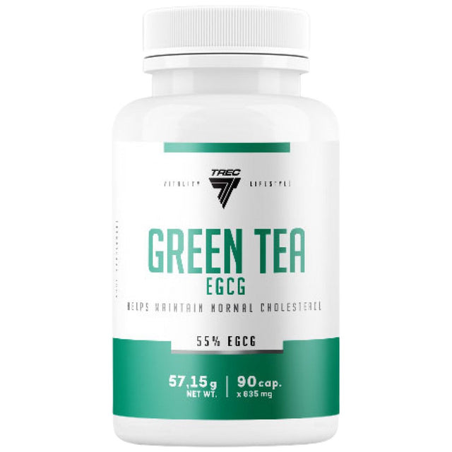 Green Tea | 55% EGCG - 90 капсули  Trec Nutrition - Nutra Best Bulgaria
