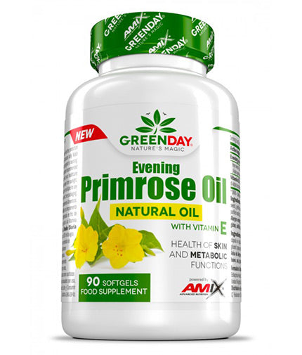 GreenDay Evening Primrose Oil / 90 Softgels  AMIX - Nutra Best Bulgaria
