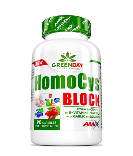GreenDay HomoCys Block 90 caps.  AMIX - Nutra Best Bulgaria