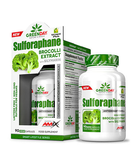 GreenDay Sulforaphane / 90 Vcaps.  AMIX - Nutra Best Bulgaria