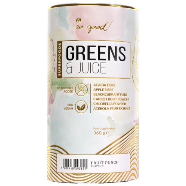 Greens & Juice | So Good! Series - 360 грама  FA Nutrition - Nutra Best Bulgaria