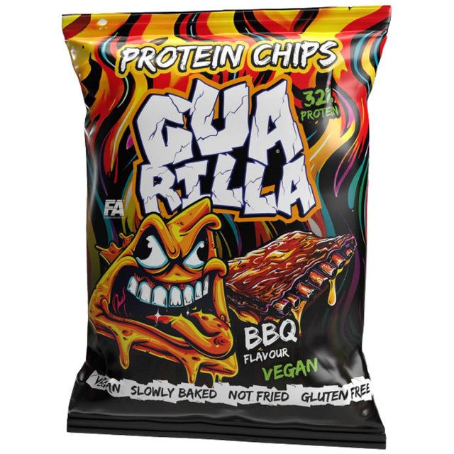 Guarilla Protein Chips | 30% Protein ~ Vegan Friendly - 60 грама  Guarilla - Nutra Best Bulgaria
